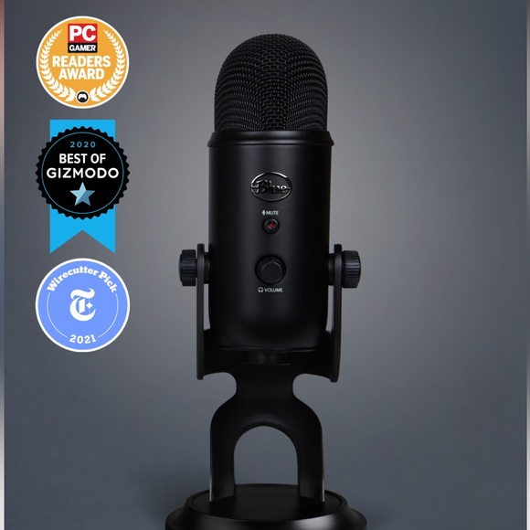 Yeti Other Yeti Blue Premium Multipattern Usb Microphone With Blue